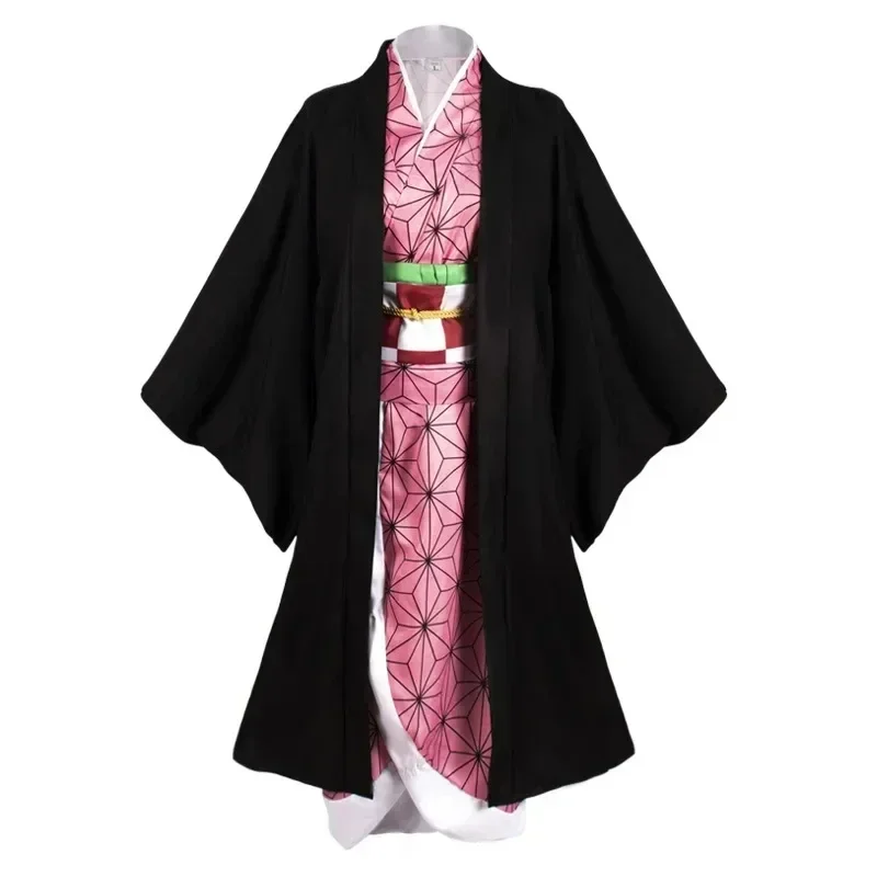 Anime Cosplay Nezuko - Fantasia de Cosplay Kamado Nezuko, Kimono,