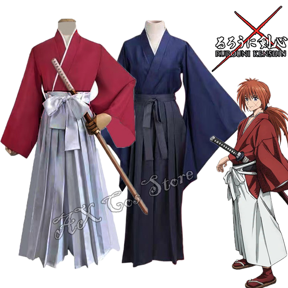 Anime Cosplay Kimono - Fantasia de Cosplay de Anime Rurouni