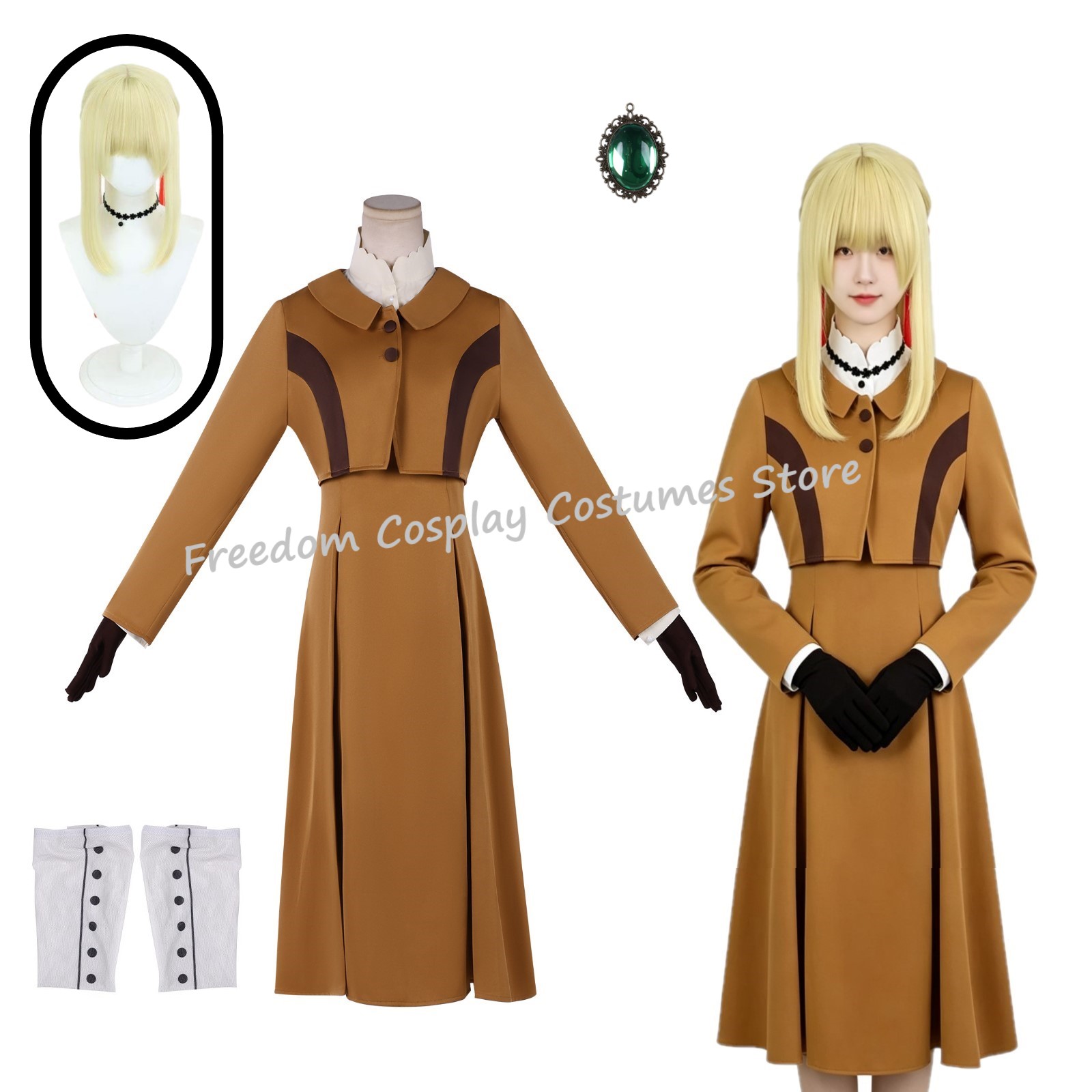 Violet Evergarden Dress - Fantasia de Cosplay Anime Violet Evergarden