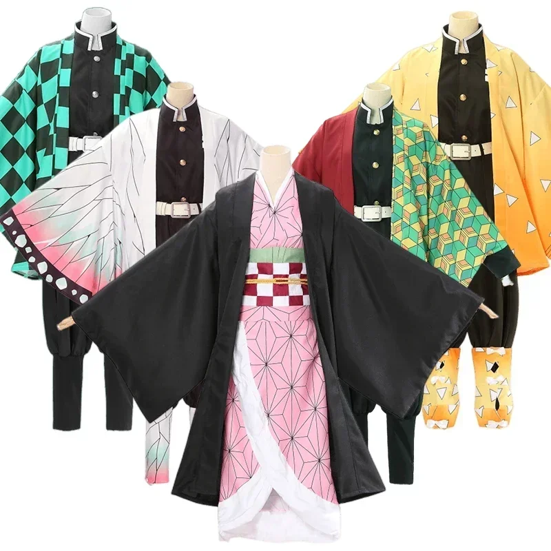 Anime Cosplay Nezuko - Conjunto de Peruca e Maquiagem para