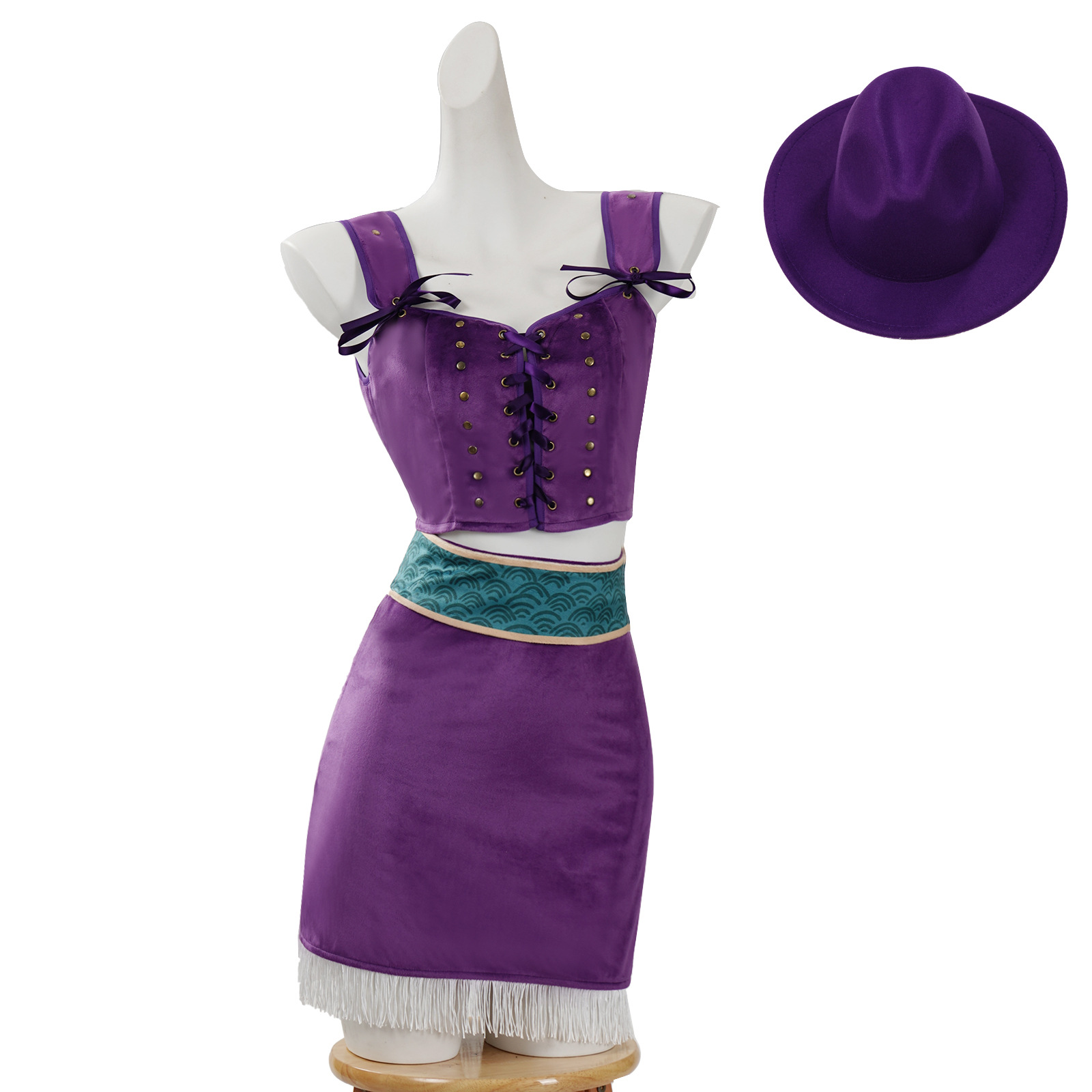 Anime Cosplay Nico Robin - Fantasia de Cosplay Nico Robin, Traje