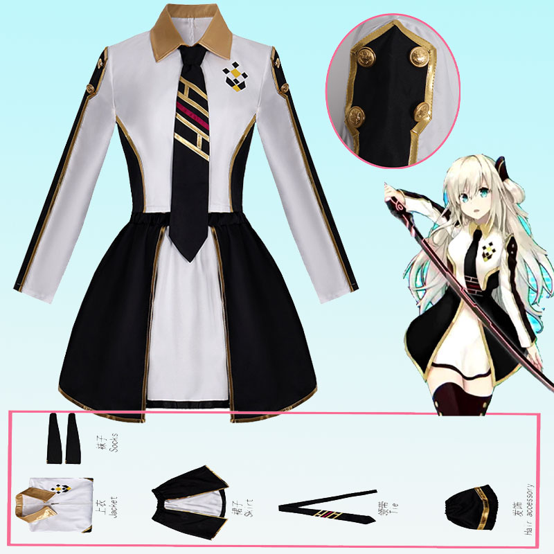 Anime Cosplay Dress For Women - Anime feminino traje cosplay terno sky