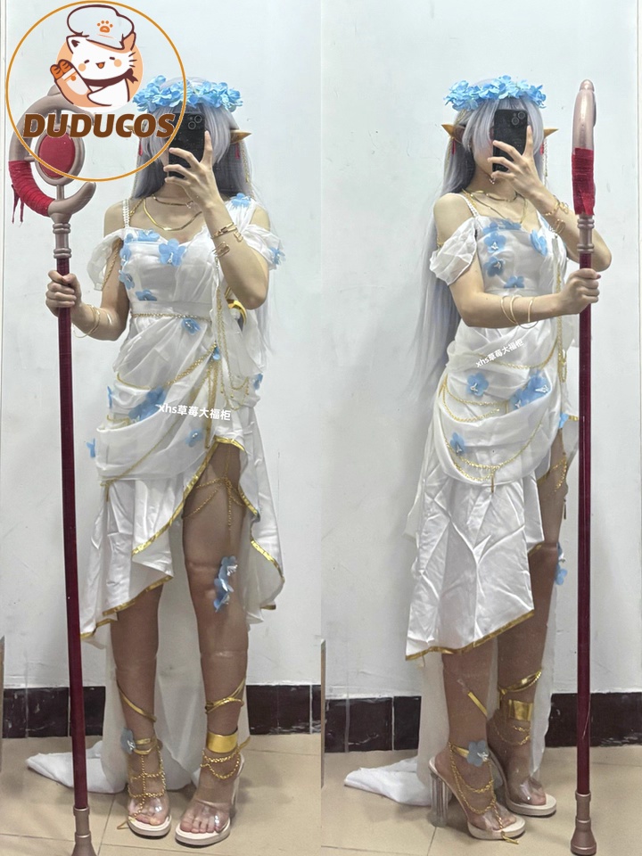 Anime Cosplay Dress For Women - Em estoque frieren cosplay doujin traje