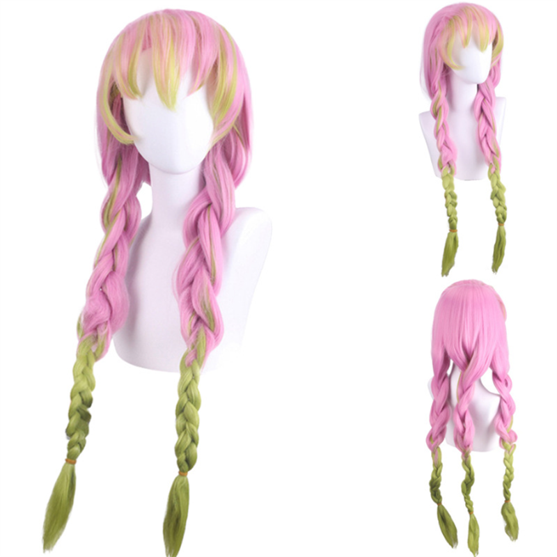 Anime Cosplay Nezuko - 1:1 halloween demon slayer peruca cosplay