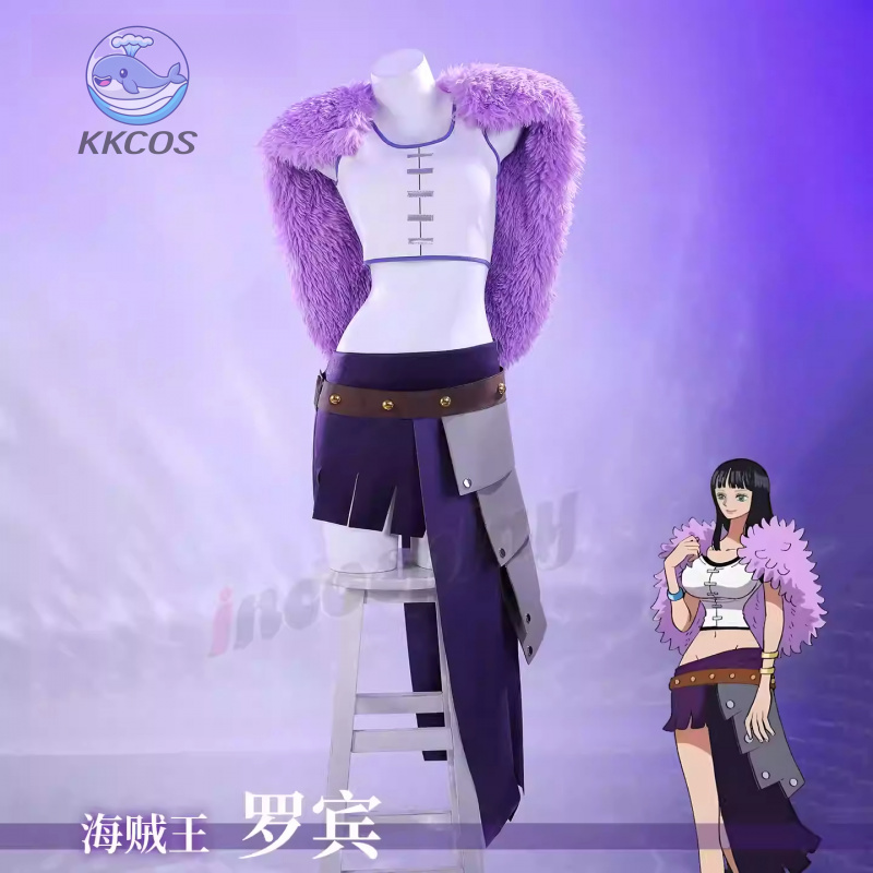 Anime Cosplay Nico Robin - OP Elbaf Arc capítulo Diabo Criança