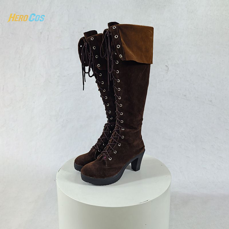 Cosplay Anime Shoes - Jogo diabo chorar 4 senhora cosplay