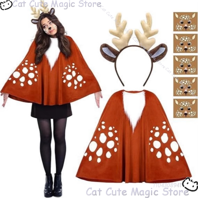 Anime Cosplay Event 2025 - 2025 natal selva alce manto cosplay