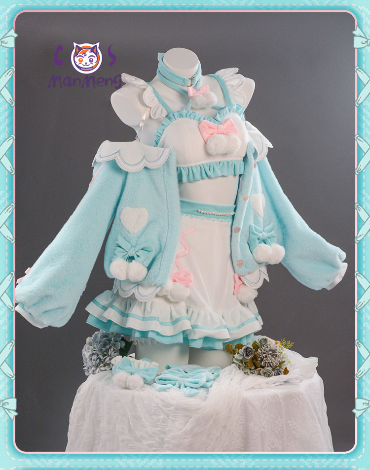 Anime Cosplay Dress For Women - Fantasia de Cosplay da Miku para