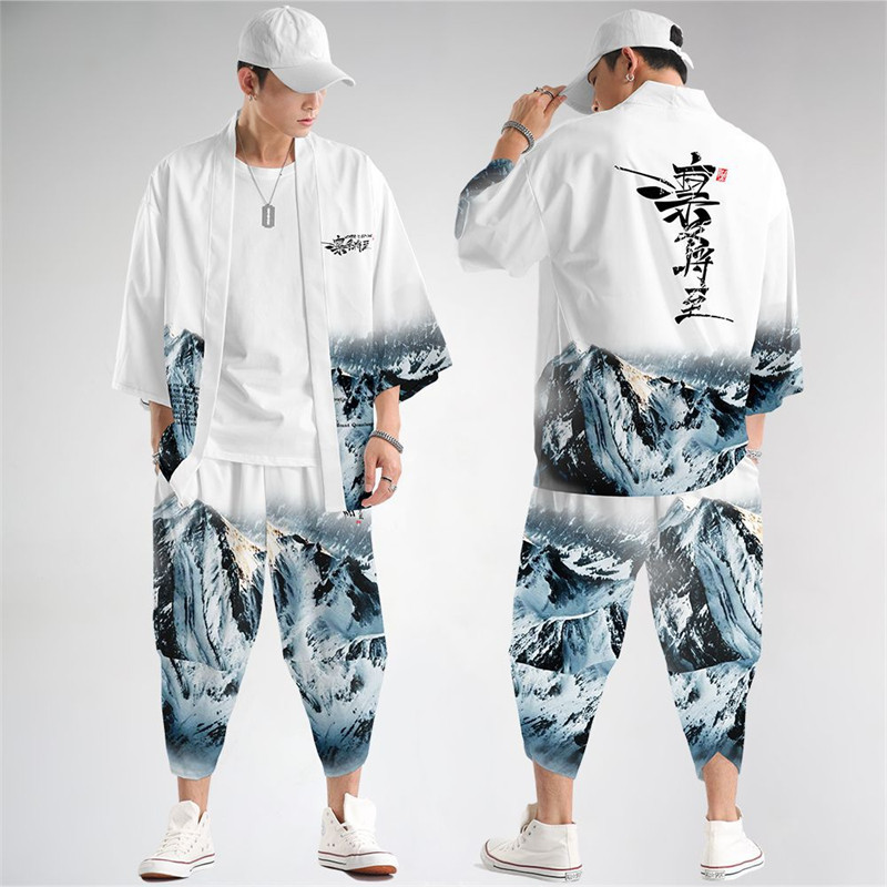 Tamanho grande 5xl 6xl japonês - Demon Slayer Haori avaliação e preço